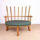 Grand French armchair in solid oak, Guillerme and Chambron Your House
