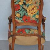 Rococo lounge in Walnut style Louis XV