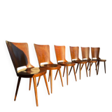 Set of 6 Baumann bistro chairs