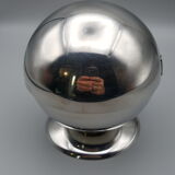 Sugar counter ball metal brass button