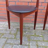 2 x Hans Olsen chairs for Frem Røjle, Denmark, Set de Lux, 1960s
