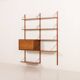 Poul Cadovius wall unit with a bureau and a desk shelf for Cado, 1960s