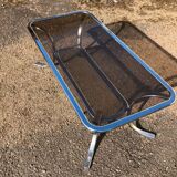 Coffee table structure in chrome 1970