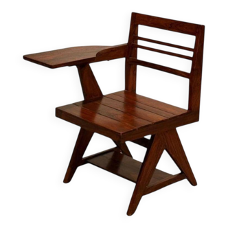 Pierre Jeanneret Original Armchair SI-26-C / Writing Chair, Mid-Century Modern