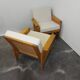 Paire de fauteuils/chaise longue des années 1970