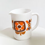Vintage advertising carafe pitcher