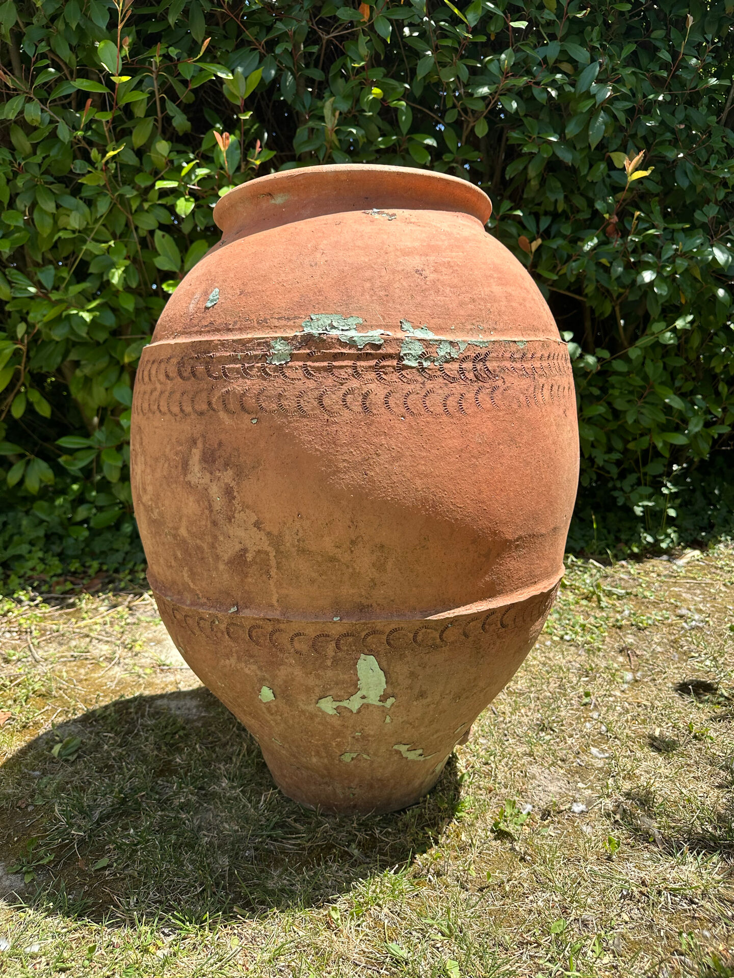 Jarre poterie en terre cuite 19ème
