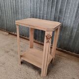 Sanded Art Deco pedestal table