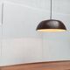 Suspension danoise vintage Frederiksdal par Poul Lund-Jensen Holmegaard