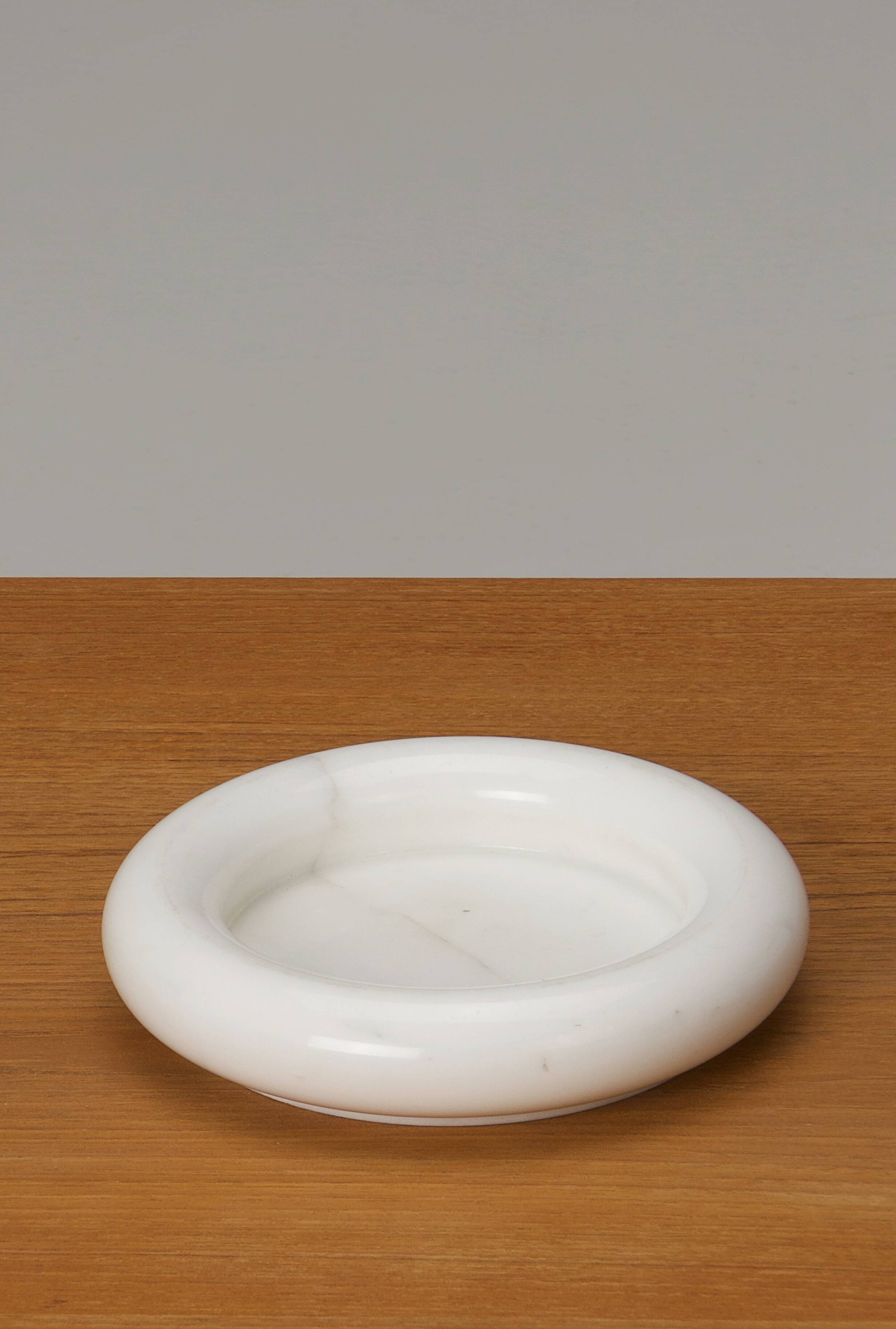 Coin Tray in Marble - Angelo Mangiarotti