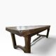 XL vintage dining table in solid wood