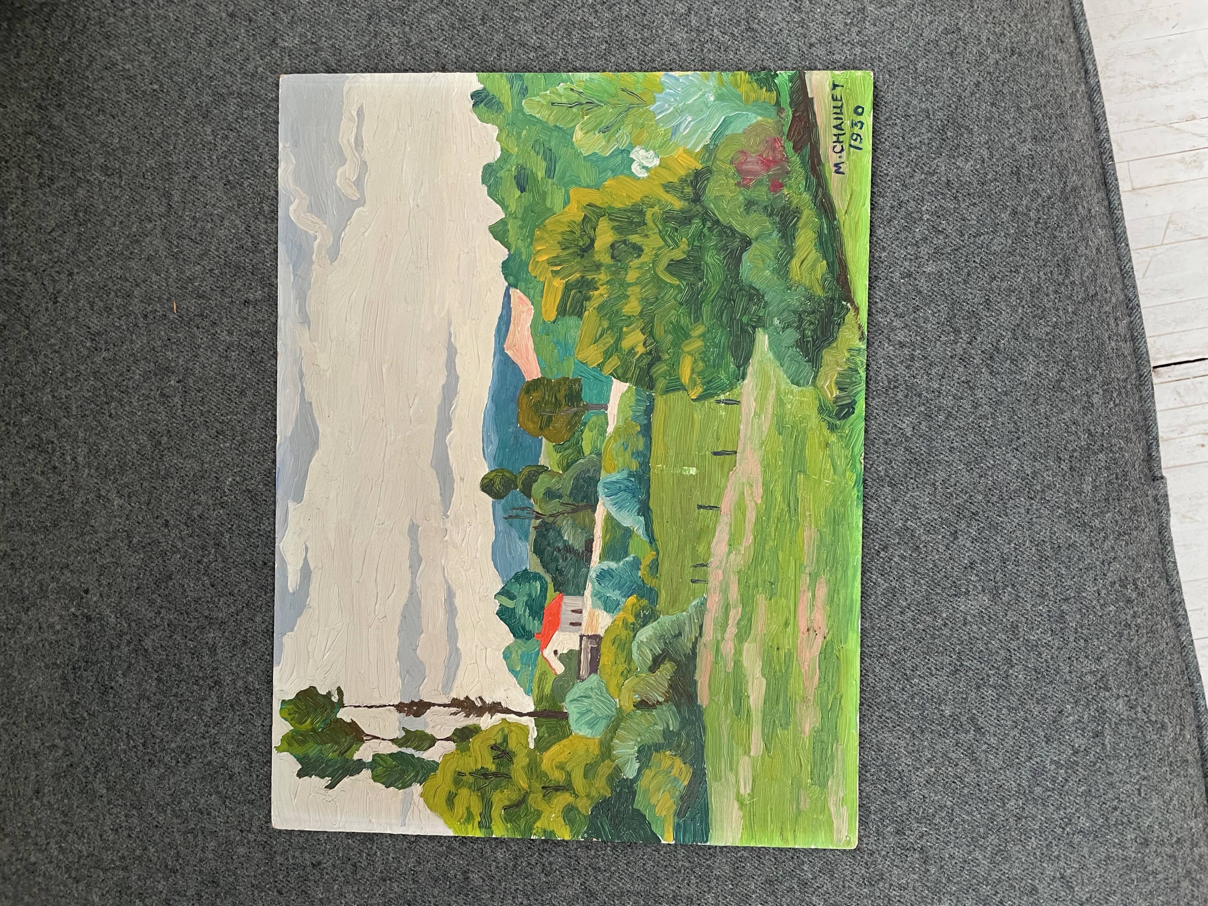 Landscape oil painting 1930