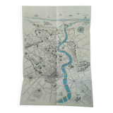 Map of the city of Rome