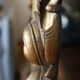 Miroir doré sculpté exceptionnel 92x128 bois