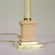 Lamp Tommaso Barbi Murano brass ceramic glass