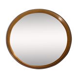 Vintage gilac round mirror 40cm