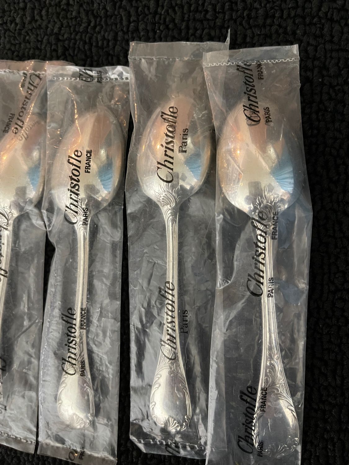 Christofle marly 12 spoons in new blister packs