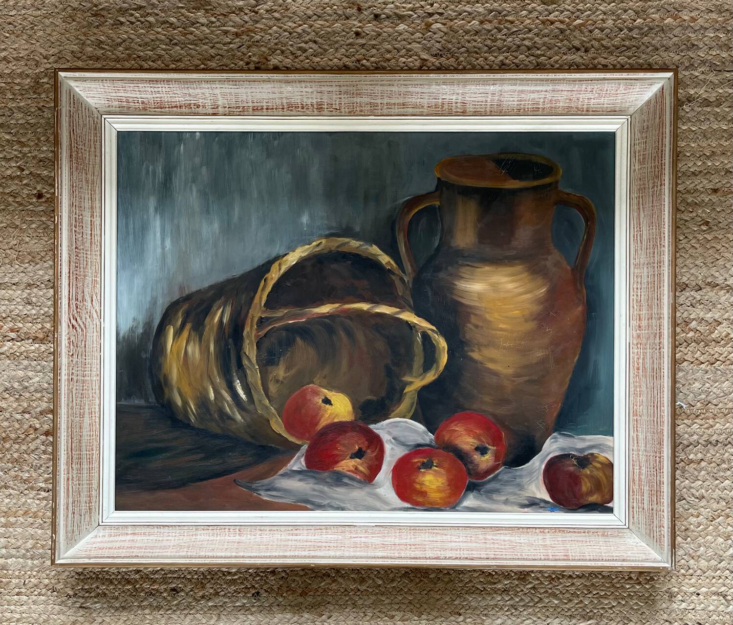 Still life on wood