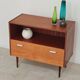 Petit meuble d'appoint buffet en bois 1970