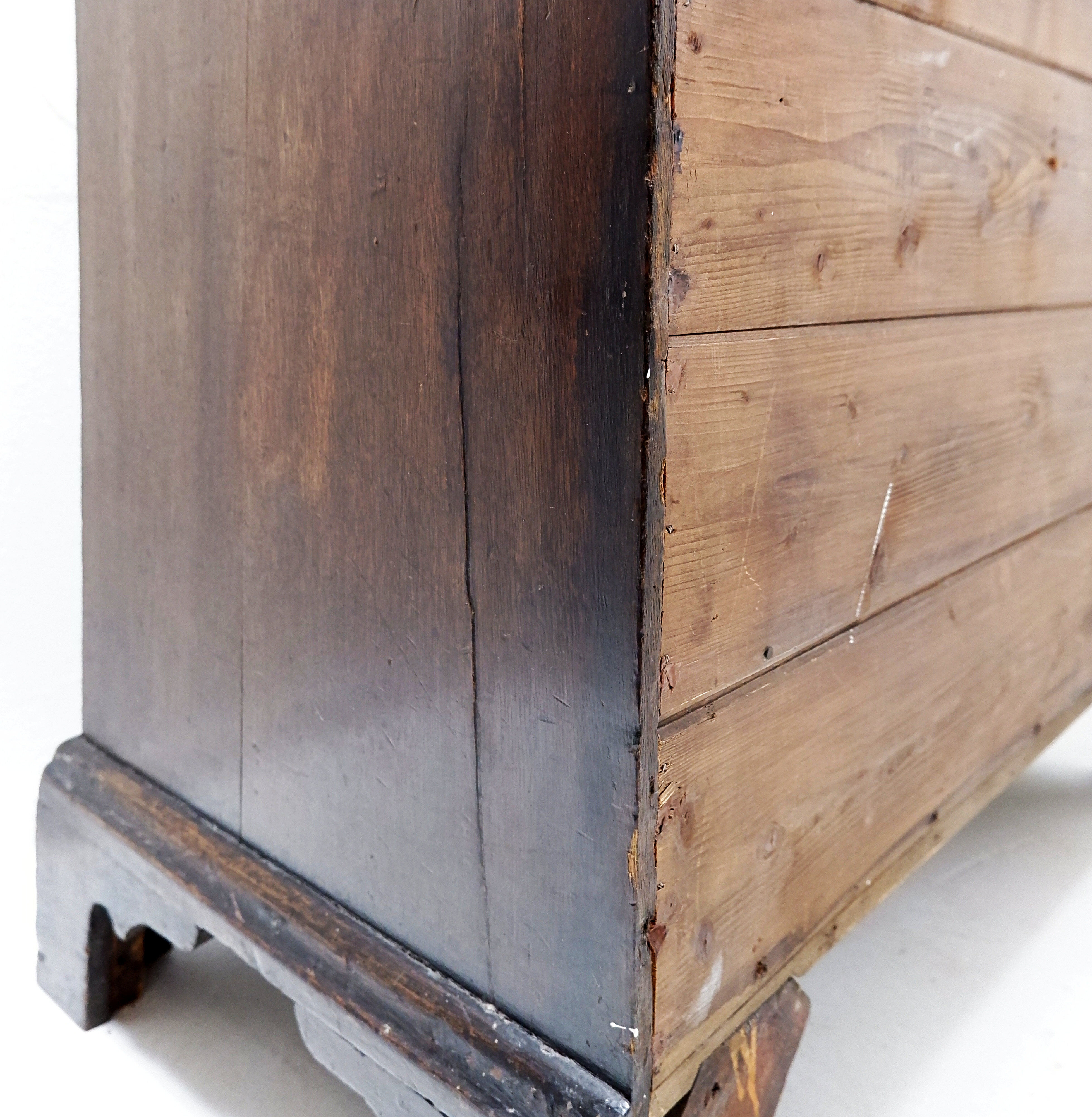 Antique English secretary desk, 18th century