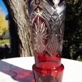 VSL crystal bohemian vase