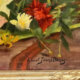 Karel Jongelinghs (1871-1948) “Still Life with Flowers”.
