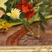 Karel Jongelinghs (1871-1948) « Nature morte aux fleurs ».