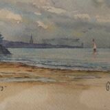 2 aquarelles Jean-Marie Misslen