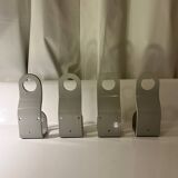 Lot de 4 patères – Étienne Fermigier – 1967 – Design français – Très b