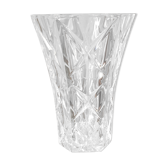 Vase en cristal d'arques hexagonale modele sully