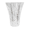 Vase en cristal d'arques hexagonale modele sully