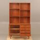 BOOKCASE CHEST Vintage in teak 1960 Sweden
