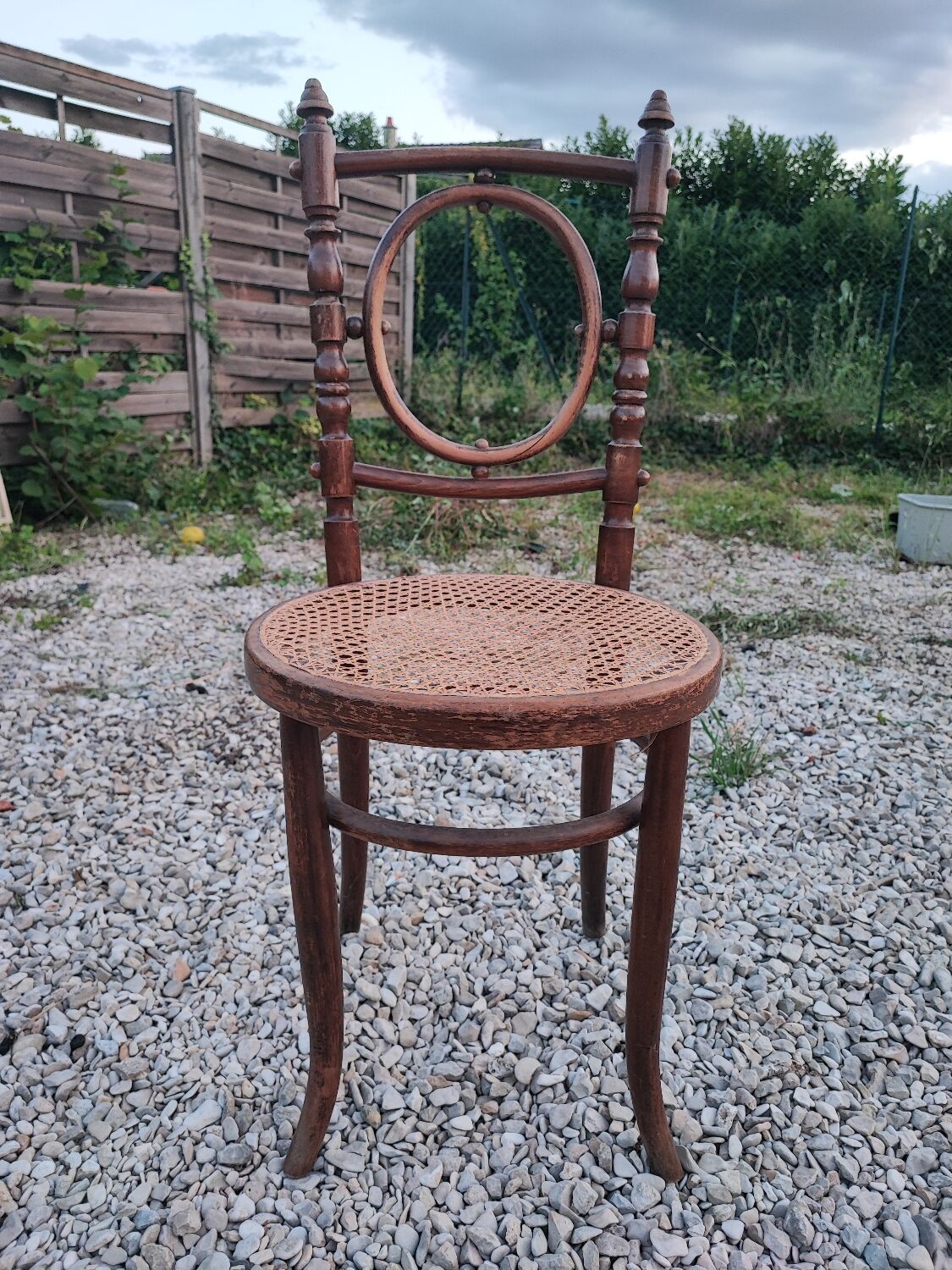Fischel Austria cane chair