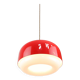 Space-age Red Medusa Pendant Lamp by Luigi Massoni for Guzzini, 1970s