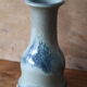 Soliflora in glazed blue stoneware