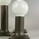 1960s 1970s tube wall lamps by Rolf Krüger for Staff