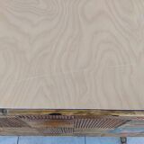 Audoux Minet vintage rattan bar from the 50s