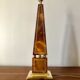 Pied de lampe obélisque Le Dauphin 1970