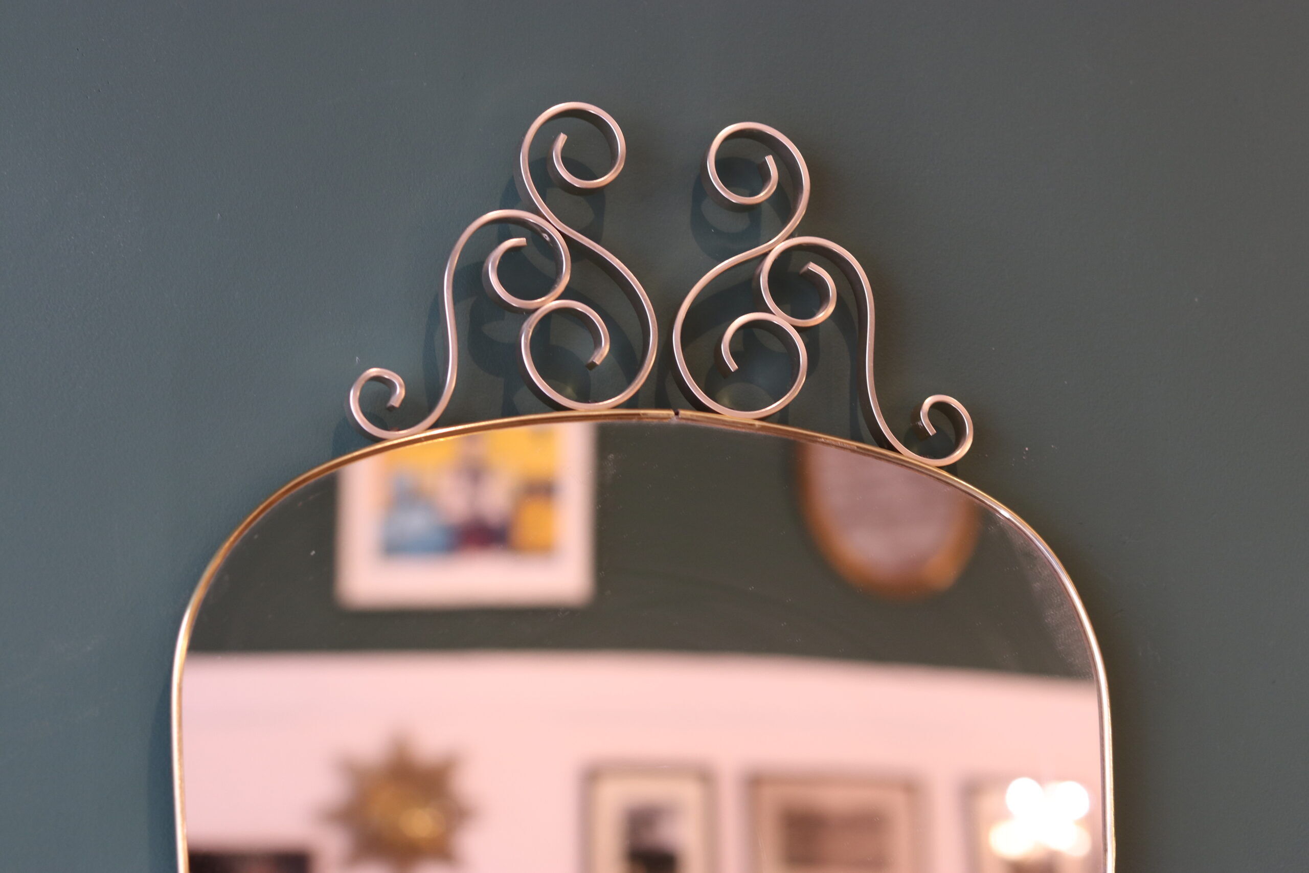 Miroir doré, années 60