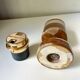 Vintage SAROME Japan Table lighter in Marble Onyx