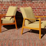 Pair of armchairs by Jitona Sobeslav 1960
