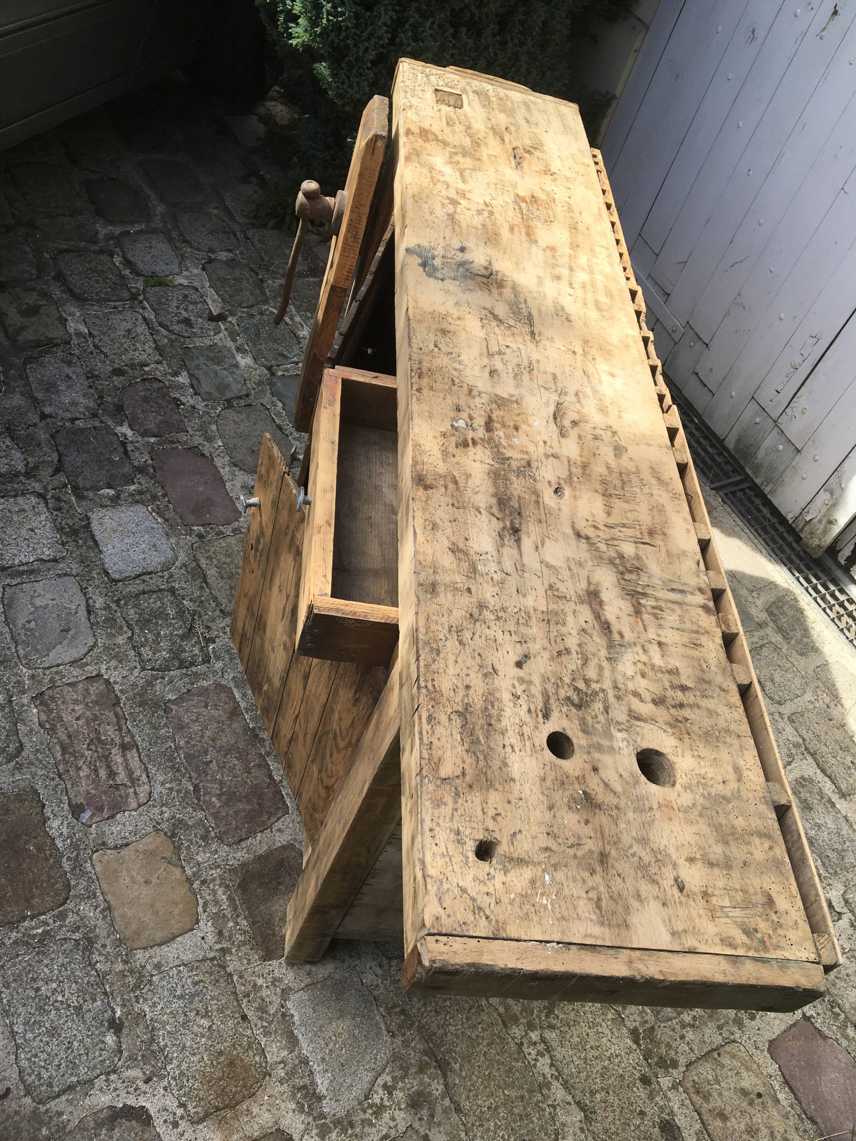 Old workbench