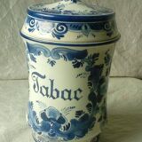Delft blue earthenware tobacco pot regina holland
