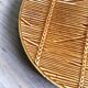 8 vintage Gien cheese plates france