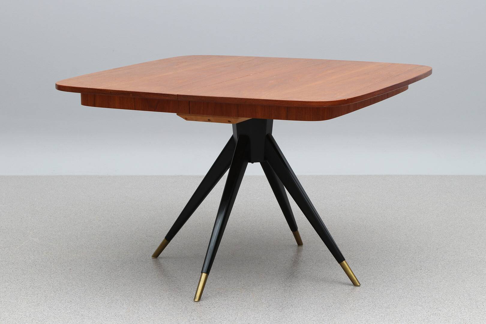 Vintage teak dining table by david rosen for norkompaniet 1950 sweden