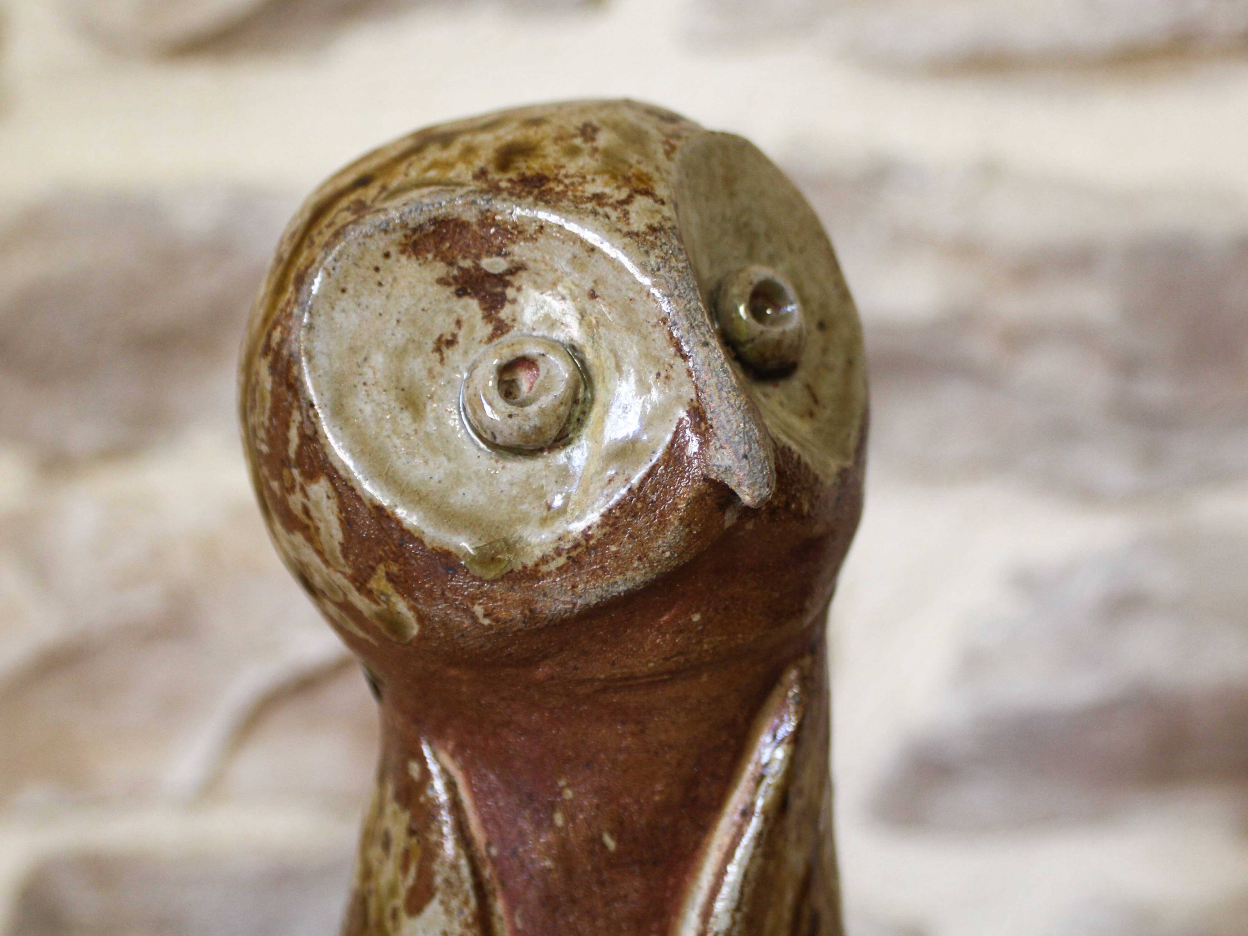 Sandstone Owl - Lulu Rozay, La Borne