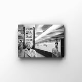 Impression d'art – Marilyn Monroe à la gare Grand Central (1955) par Ed Feinger
