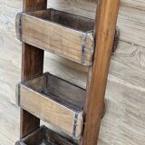 5-tier shelf in Burmese teak