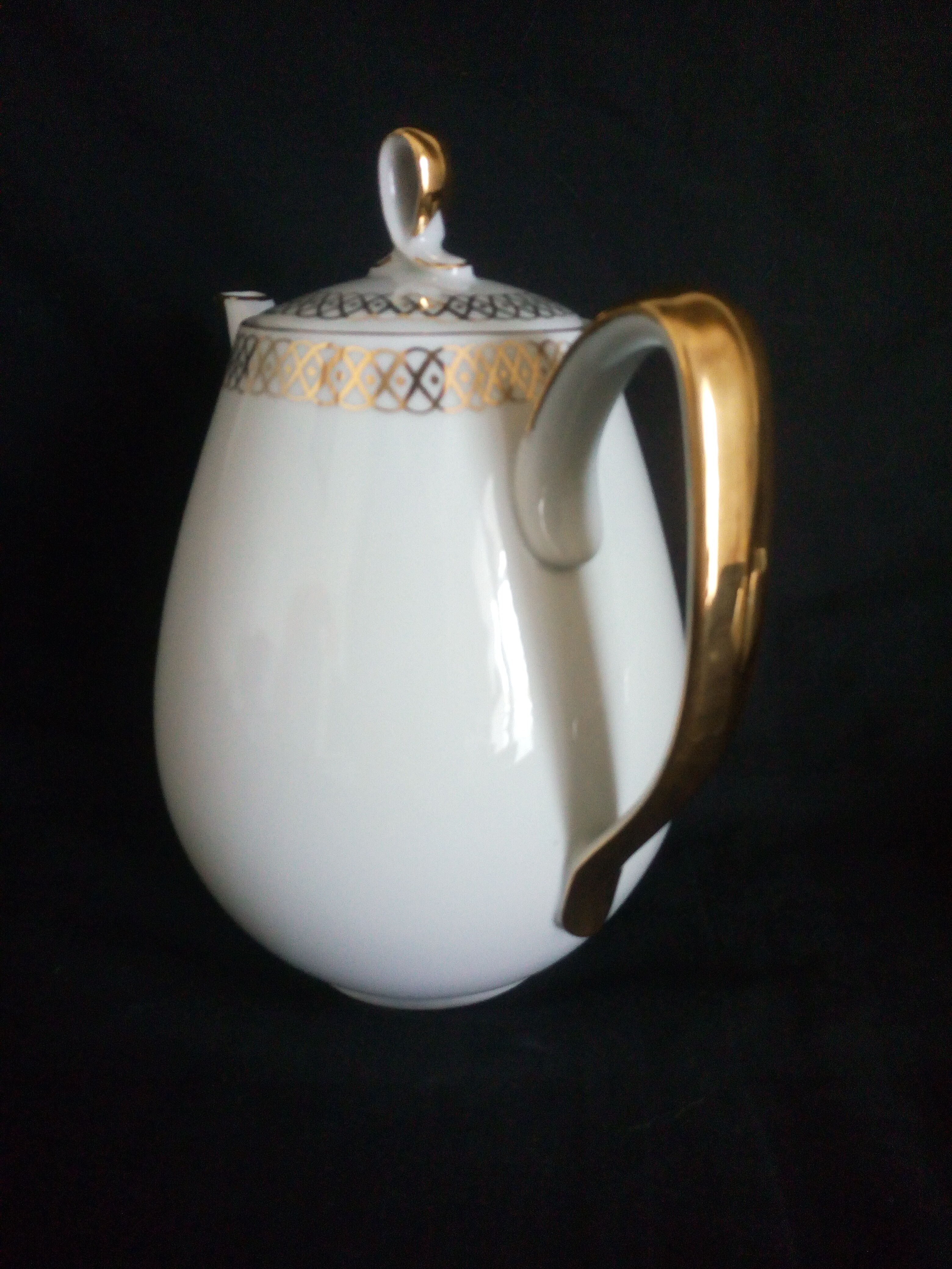 German porcelain coffee set Oscar Schaller (1921 - 1935)