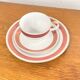 Trio, breakfast set, New Look, Kahla Volkstedt, Germany 1960s.